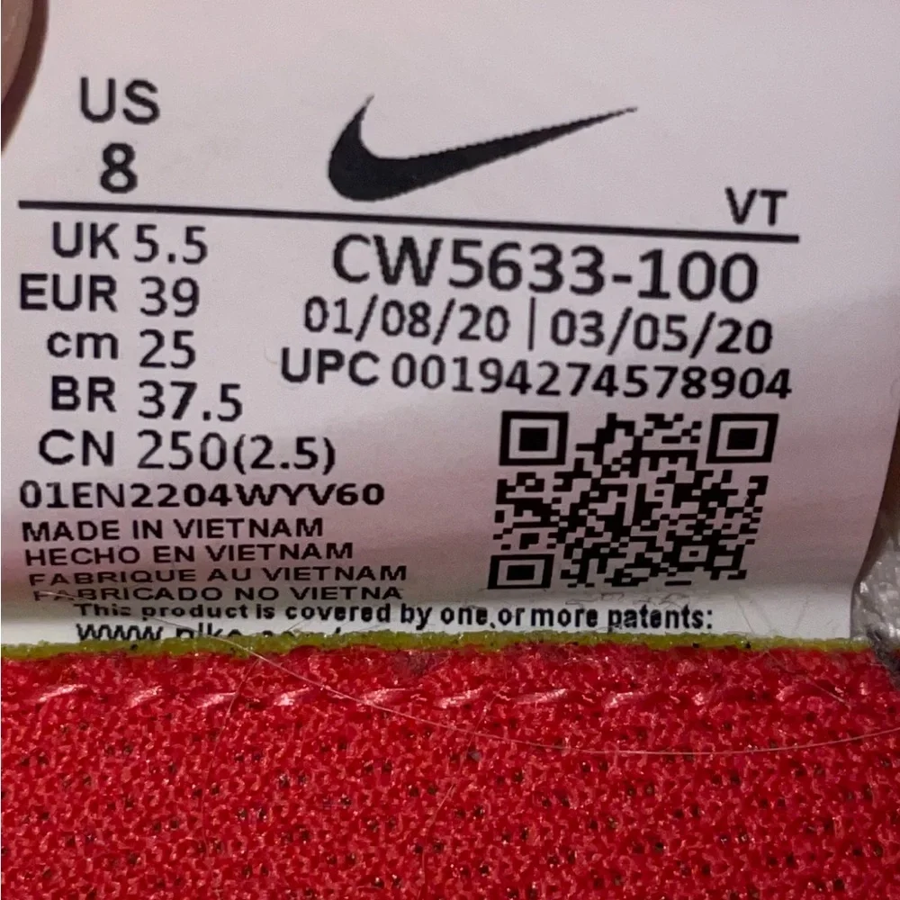 Nike renew run graffiti athletic shoes